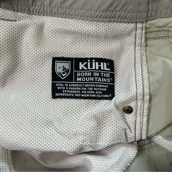 Kuhl Olive Hike Shorts Size 40 Outdoors Hiking Camping Shorts - Picture 6 of 14